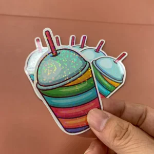 Custom Die-Cut Waterproof Vinyl Adhesive Advertising Stickers