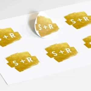 Custom Different Shape Label Personal Label Sticker Print