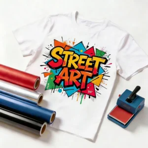 Custom Digital DTF Heat Transfer Film High Reduction Full Color Prints Ready to Press Plastisol Transfers for Apparel
