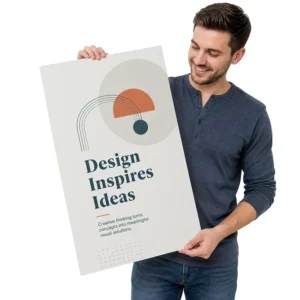 Custom Digital Poster Printing A0 A1 A3 A4 Size Outdoor Advertising Wall Poster
