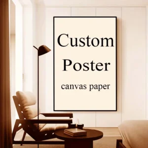Custom Digital Print Canvas Modern Art Wall Poster with Oil UV Printing for Photographers and Artists
