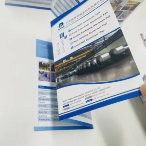 Custom Digital-Printed A4 Paper and Cardboard Catalogs with Film Lamination