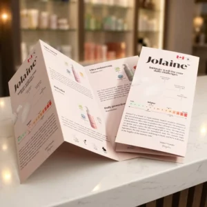 Custom Digital Printed A4 Tri-Fold Restaurant Menu Booklet 157g/200g Coated Art Paper