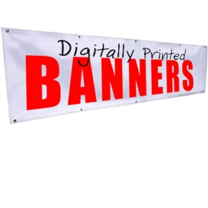 Custom Digital Printed Waterproof Vinyl Advertising Banner for Outdoor Promotions