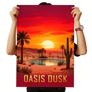 Custom Digital Printing A0 A1 A2 A3 A4 High-Definition RGB Wall Poster