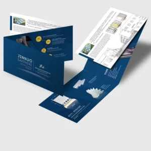 Custom Digital Printing Service Commercial Advertising Flyers Color Print Brochure for Business
