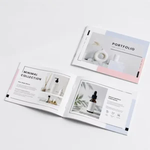 Custom Digital Printing Service Promotional Brochures Booklets Catalogues for Events