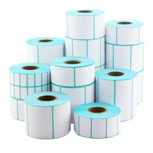 Custom Direct Thermal Shipping Labels 80×40 30×15 50×35 78×60 38×25 20×30 75×150 75×23