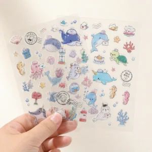 Custom Double-Layer Transparent Full-Color Waterproof UV-Resistant Bottle Labels