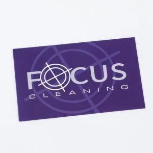 Custom Double-Sided After-Sale Service Reorder Card for Orders