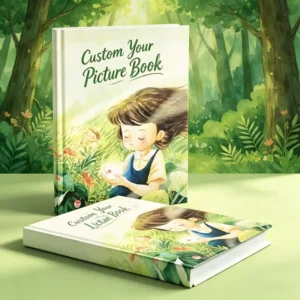 Custom Durable Children’s Educational Board Book, Baby and Toddler Picture Book, Cooking and Dictionary Edition