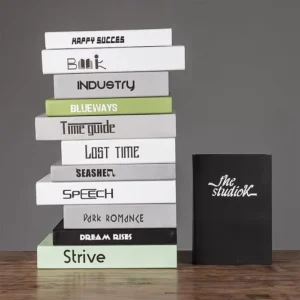 Custom Durable Faux Hardcover Book Set for Coffee Tables