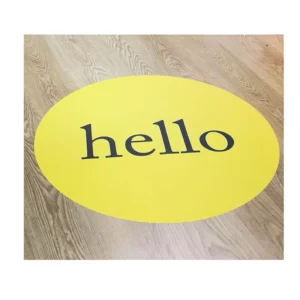 Custom Durable PVC Vinyl Floor Sticker for Shopping Mall