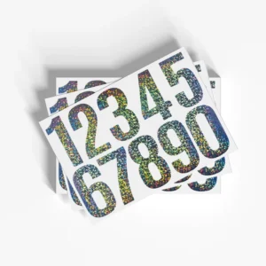 Custom Durable Vinyl Decorative Stickers for Mailboxes and Vehicles