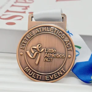 Custom Durable Zinc Alloy 2D 3D Sports Medal for 5K Marathon, Football, Taekwondo, Swimming