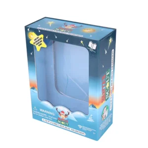 Custom E-Flute Corrugated Cardboard Gift Boxes for Toys with Colorful Embossed Printing
