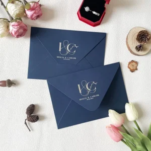 Custom Eco-Friendly A6 Paper Letter Envelopes for Cards with Logo