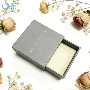 Custom Eco-Friendly Biodegradable Folding Disposable Cardboard Gift Box with Recycled Materials, Hot Stamping, Four-Color Decoration