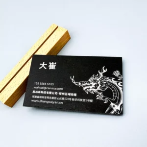 Custom Eco-Friendly Business Cards with Company Name Printing for Small Business