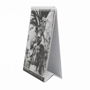 Custom Eco Friendly Desk Daily Weekly Printing Calendar with Photo Frame