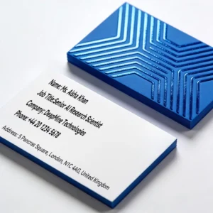 Custom Eco Friendly Double Sided Printed Matte Finish Spot UV Business Card