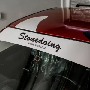 Custom Eco-Friendly Durable UV-Resistant Waterproof Self-Adhesive Gloss-Laminated Vinyl Car Window Stickers
