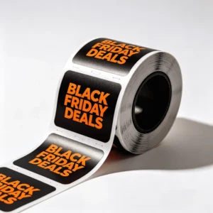 Custom Eco-Friendly Durable Waterproof Scratch-Off Stickers for E-Commerce Shipping Packages and Craft Packaging