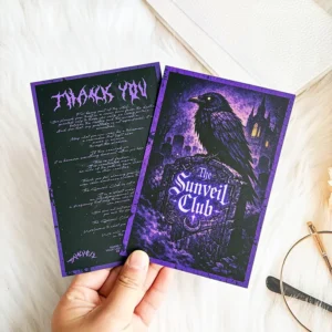 Custom Eco-Friendly Luxury Paper Postcards Personalized Business Thank You Greeting Cards for Commercial Gifts and Promotion