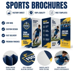 Custom Eco-Friendly Paper Mini Flyer Booklet and Catalogue Printing Service