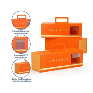 Custom Eco-Friendly Plastic Thermoformed Clamshell Box for Retail Display with Safe Sealing