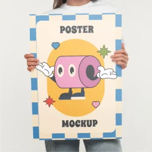 Custom Eco Friendly Waterproof Portable Bright Color Classic Brand Movie Poster A0 A1 A2 Custom Sizes Printed RGB Colorful Vinyl