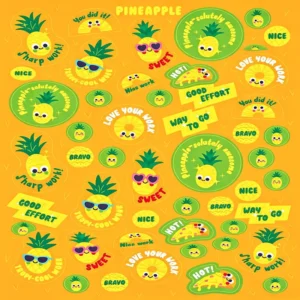 Custom Eco Scented Scratch-and-Sniff Stickers with Mixed Sweet Scents