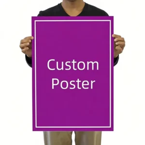 Custom Eco Solvent Digital Printed Waterproof Self Adhesive Posters for Advertising Display