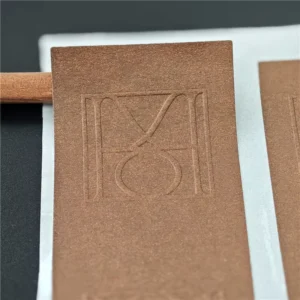 Custom Embossed Sticker Label Self-Adhesive Textured Decorative Seal for Gift Box Candle Jar Packaging Wedding DIY Craft