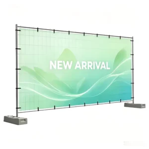 Custom Event Vinyl Banner UV Printed Waterproof Reusable Lightweight Eco-Friendly Custom Sizes