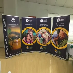 Custom Exhibition Roll Up Banner Pull Up Banner