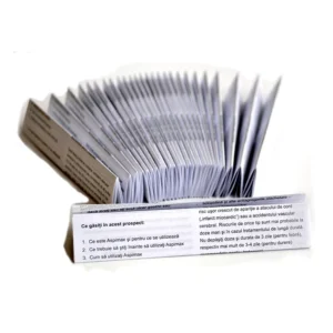 Custom FSC Paper Folded Instruction Insert Leaflet and Manual for Pharmaceutical Printing