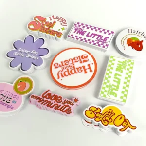 Custom Factory Die-Cut Sticker Packs with Mixed Logo Designs, Glossy Matte Vinyl Labels
