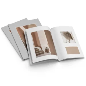 Custom Fashion Brochure Magazine Catalog Printing New Design Soft Cover Book