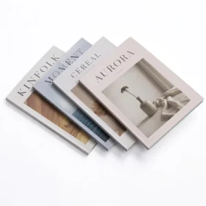 Custom Fashion Catalogue Book Printing Propaganda Magazine Brochure Advertising Printing