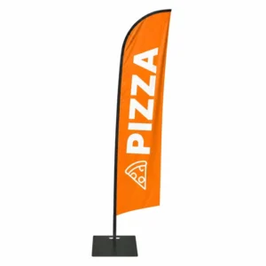 Custom Feather Banner with Pole, Factory Direct