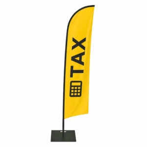 Custom Feather Banner with Pole for Advertising Factory Direct