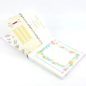 Custom First-Year Record Journal Photo Album, Baby Milestone Memory Book, Newborn