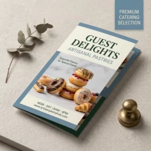 Custom Flyer Brochure Printing Factory High Quality Low MOQ Commercial Promotional Leaflet Handbill Paper Sheets Supplier