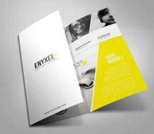 Custom Flyer CMYK+ Pantone Colour Bi-folder Printing Magazine Catalog Brochure Printing Professional Booklet Printing
