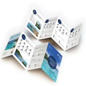 Custom Flyers A4 A5 A6 Fold Instructions Coated Paper Promotion Leaflet Printing Flyer Paper Business Advertising