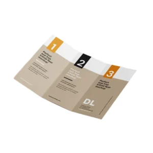 Custom Flyers Booklets Brochures Trifold Leaflets Coated and Art Paper Offset Printing Film Lamination