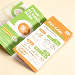 Custom Folded Instruction Manual Coated Paper Printed Product Guide Leaflet Leaflet for Appliance Instructions