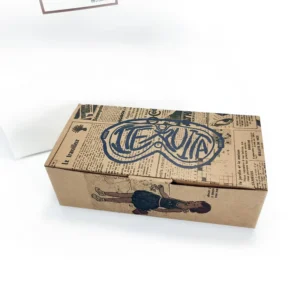 Custom Folding Kraft Paper Slide-Open Box