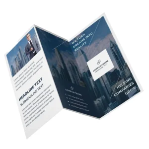 Custom Folding Paper Instruction Booklet, Brochure and Flyer Printing
